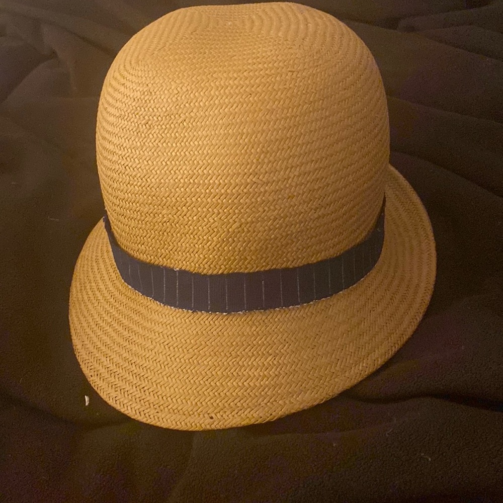 Gordin bros straw asymmetric hat